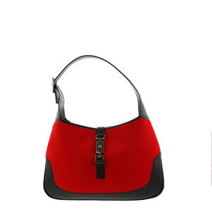 GUCCI Jackie Shoulder Bag Red